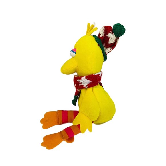 Applause Sesame Street Christmas Big Bird Plush Doll Soft Stuffed Toy for Kids 9 - Picture 5 of 10